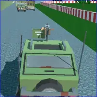 Blocky Zombie Shooting fps Action GIF large