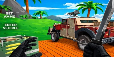 play Blocky Zombie Shooting online and free