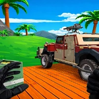 play Blocky Zombie Shooting online and free
