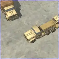 Transport Army vehicle truck driving fps Action GIF large